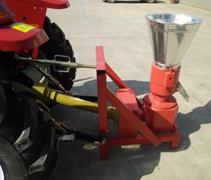 Fuera de uso PTO Pellet Machinery Link por Tractor 8-130HP